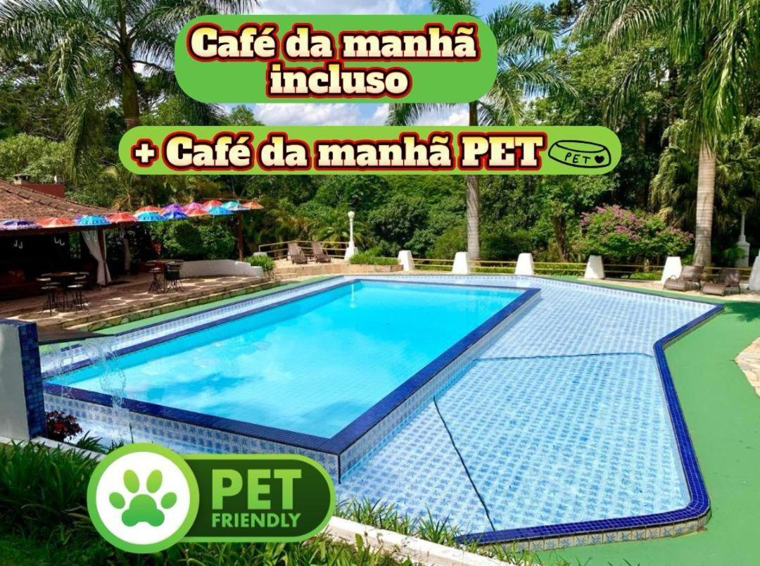 Pousada Serra Das Araucarias Petfriendly - Caofe Da Manha Pet Sao Roque  Luaran gambar